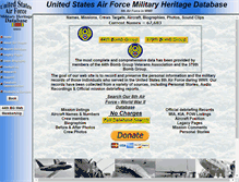 Tablet Screenshot of 8thairforce.com